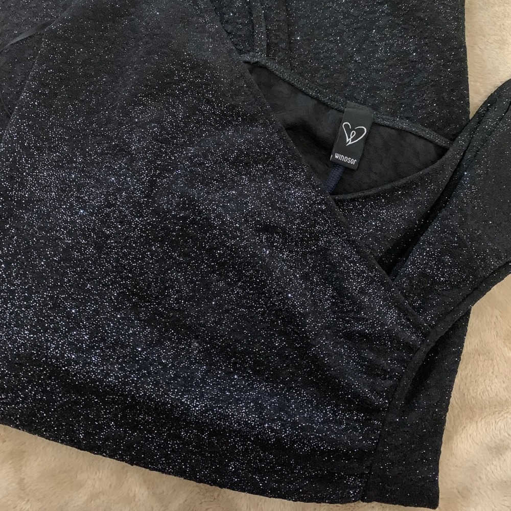 SPARKLY BLACK DRESS